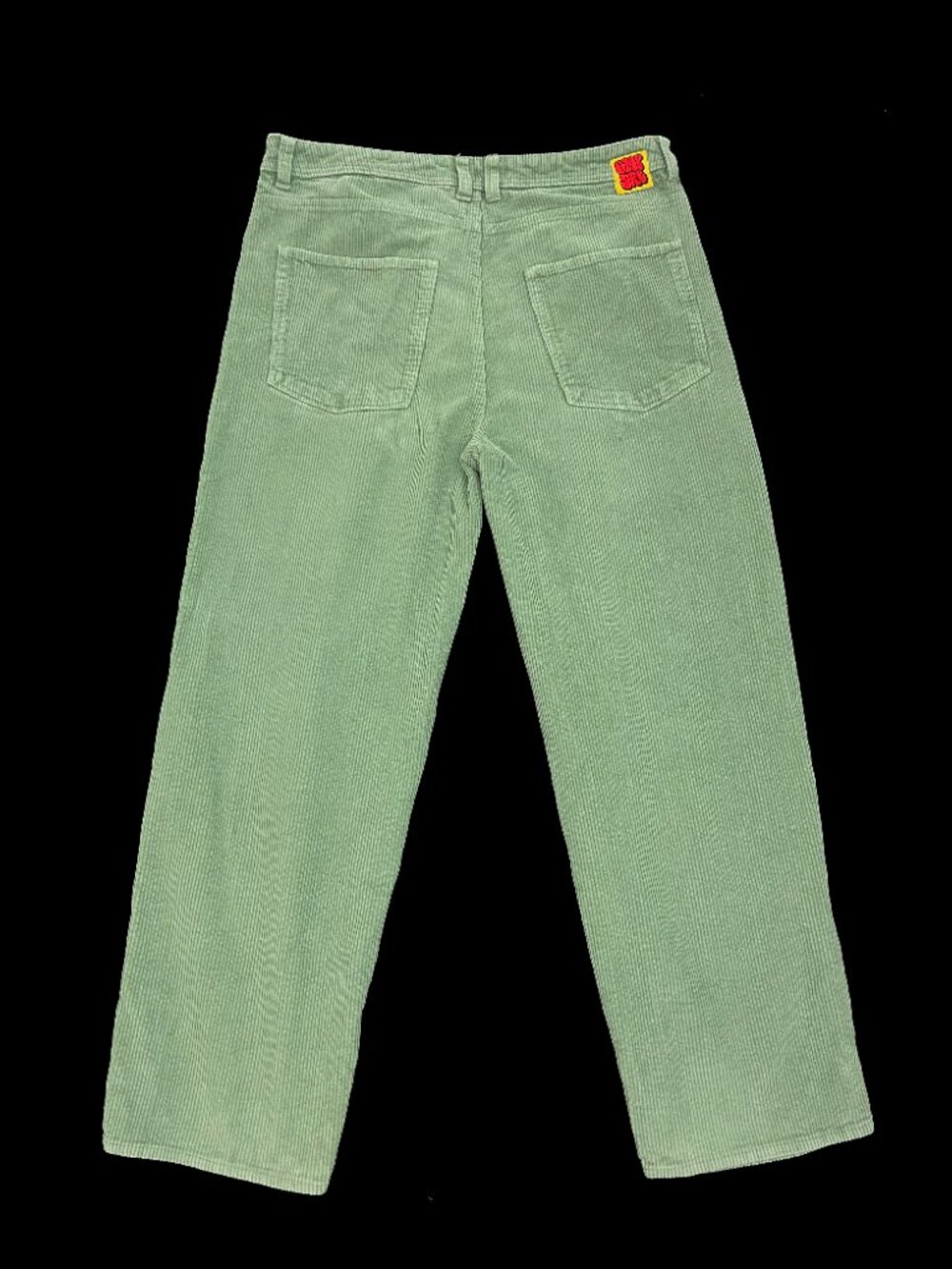 Empyre Relax Green Baggy Wide Leg Skater Corduroy Cords Pants Mens 36 - Picture 5 of 5